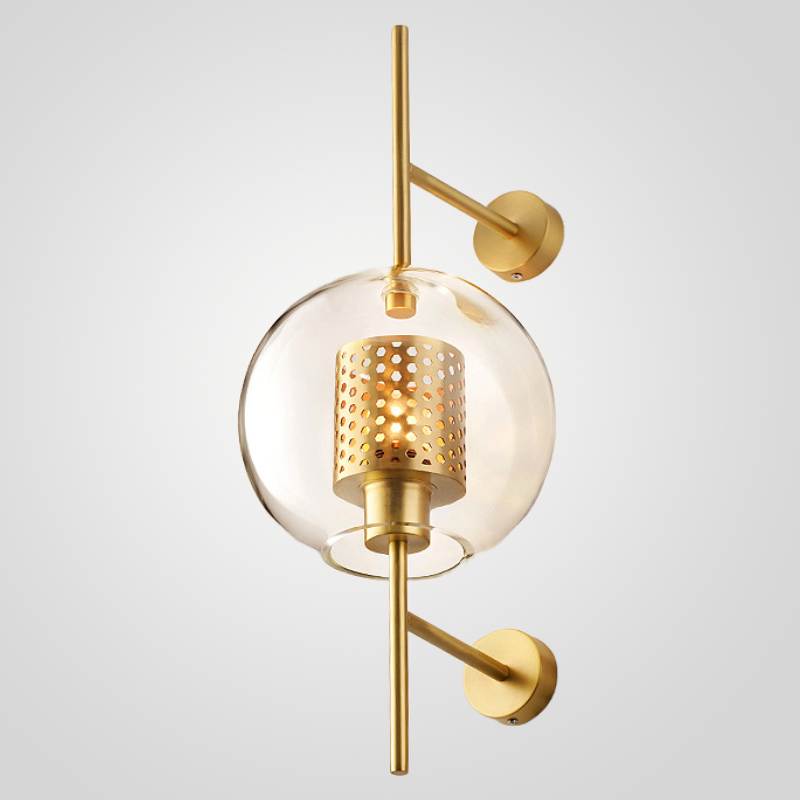 Настенный Светильник Catch Wall Ball L58 Brass By Imperiumloft