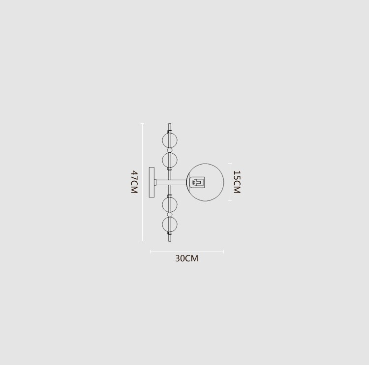 Настенный светильник GORGET WALL by ImperiumLoft