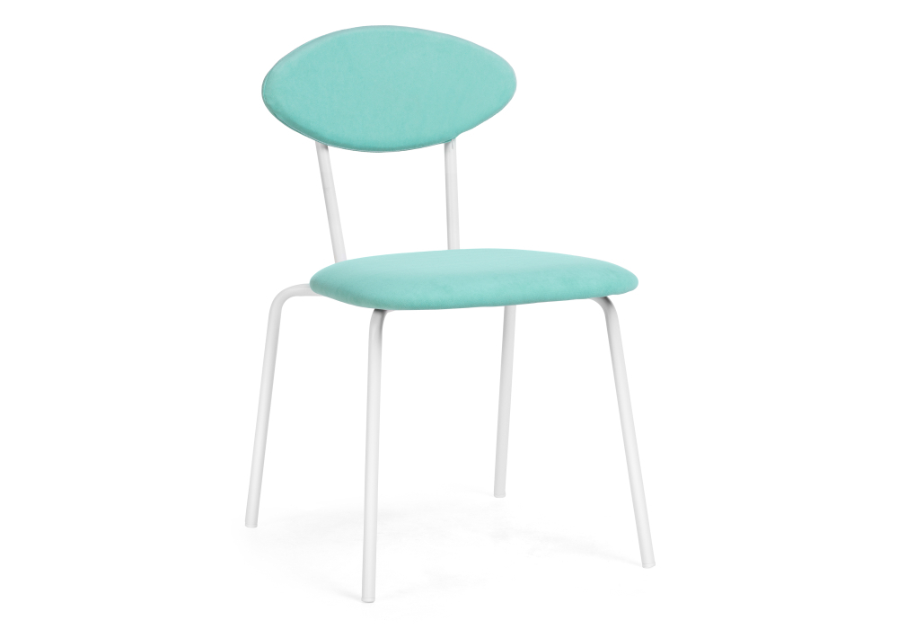 Стул Woodville Мареон катания лагун / белый матовый 510616