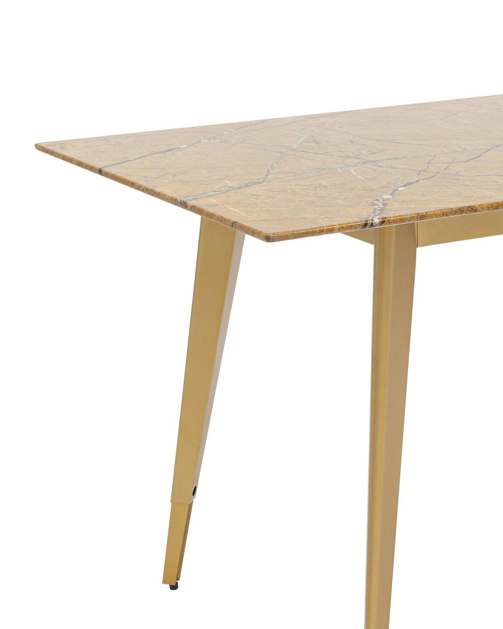 Стол обеденный Ричмонд 120*80 охра стеклянный Stool Group