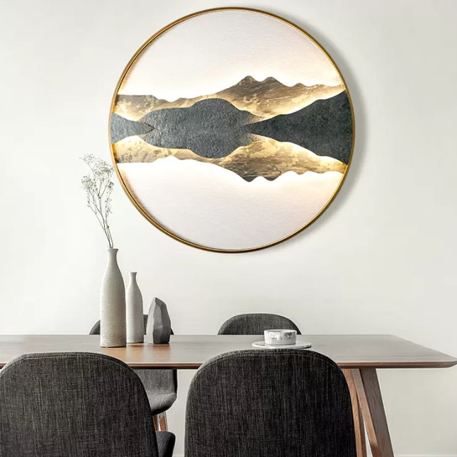 Настенный светильник DAWN B A D100 Black by ImperiumLoft