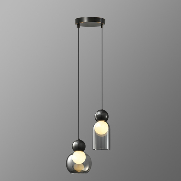 Подвесной светильник FANUEL DUO Black by ImperiumLoft