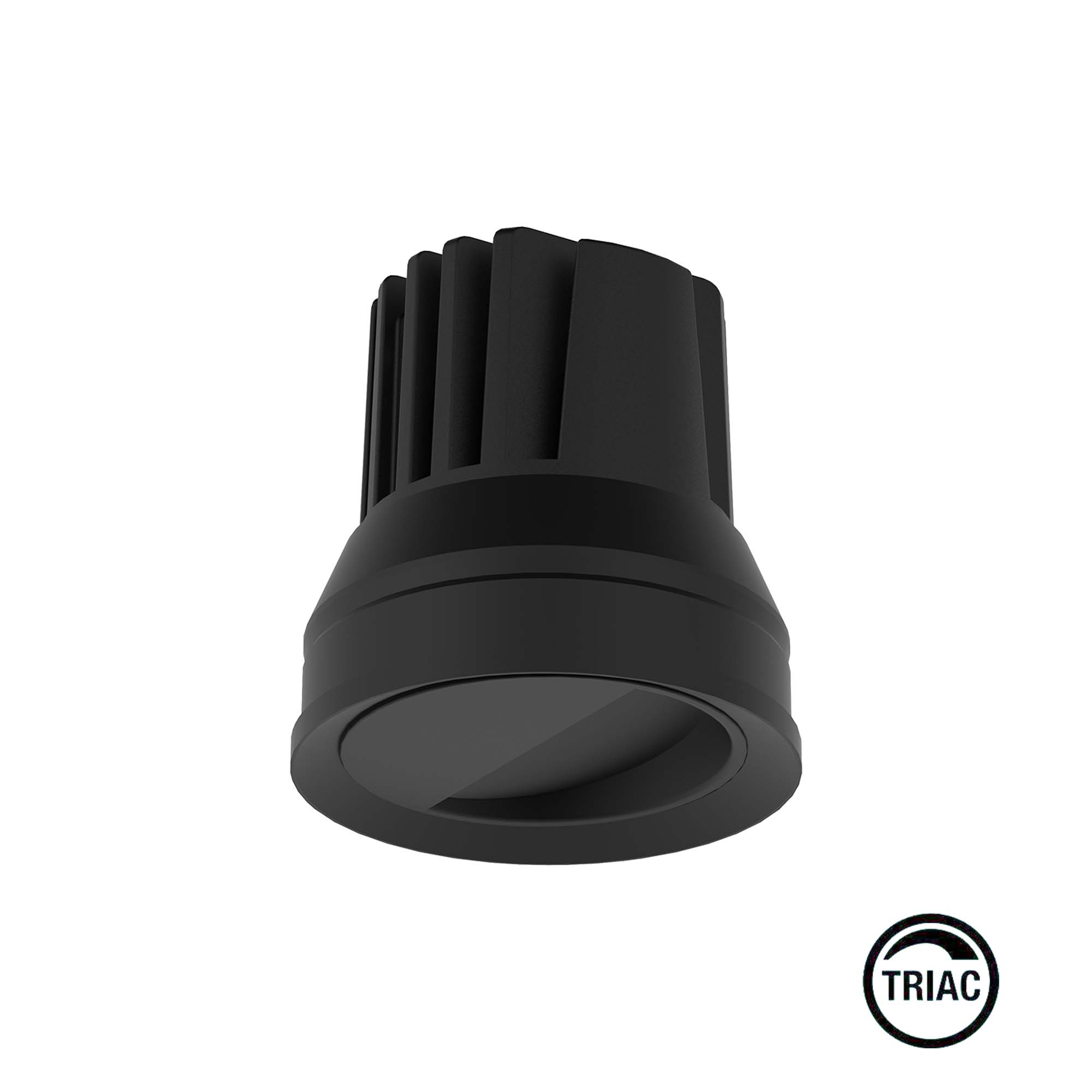 Встраиваемый светильник ELIOS BAСADOR IP20 10W черный 36є 2700K TRIAC Faro
