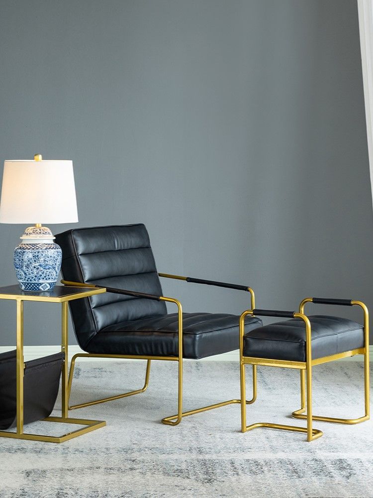 Кресло с подножием Glasar GB90529-F1/GB90529-F2