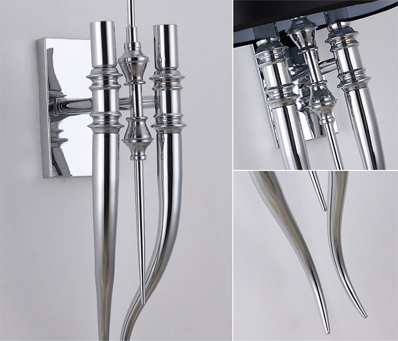 Настенный светильник Crystal Light Brunilde Ipe Cavalli H72 Gold/Black by ImperiumLoft