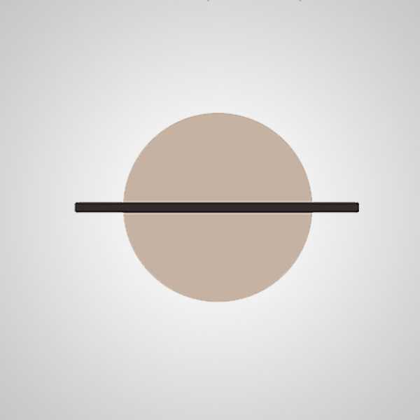 Настенный светильник LIBERTY WALL D110 Champagne by ImperiumLoft