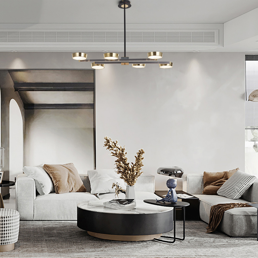 Люстра светодиодная 271279/6L NI/GD Arte Milano