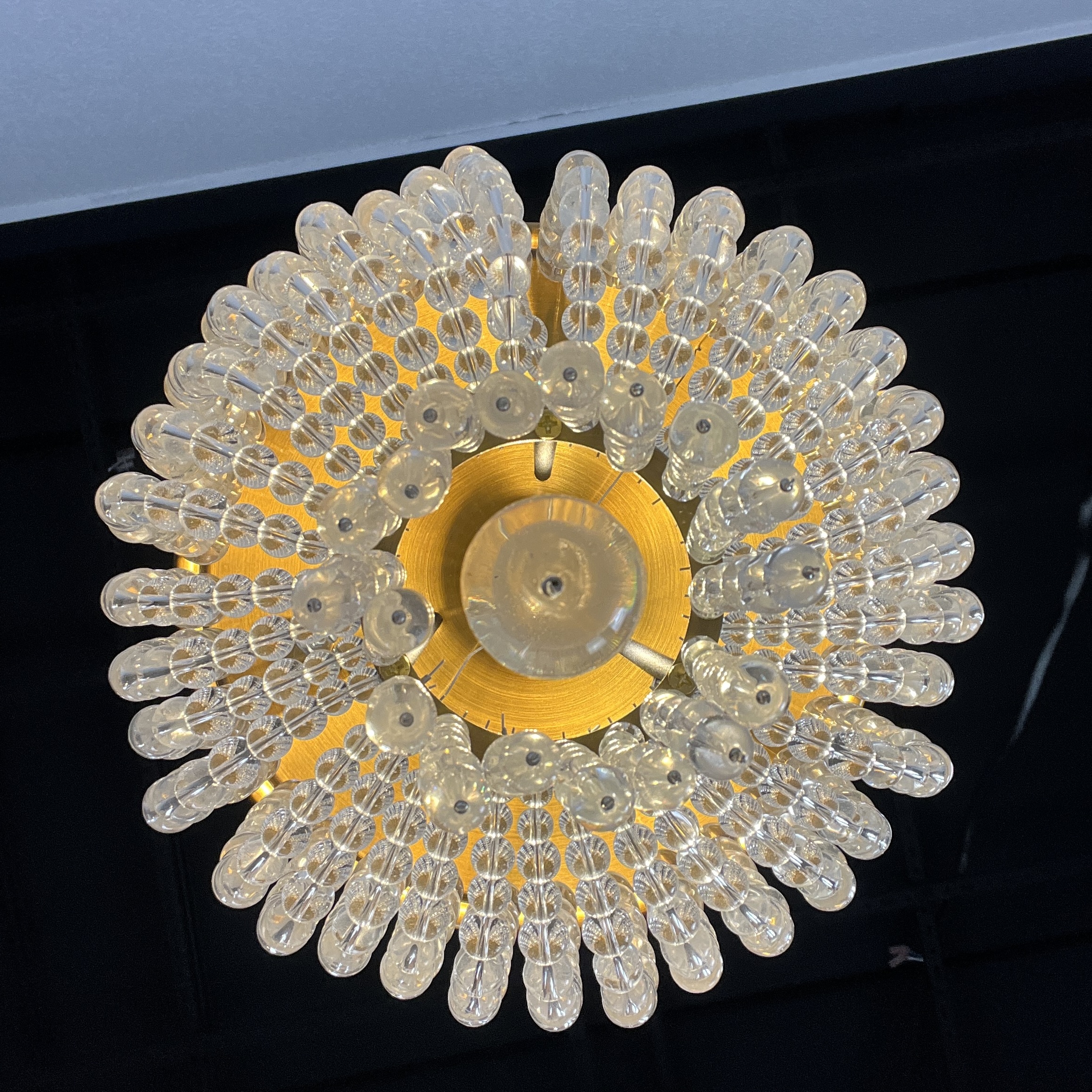 Потолочная Люстра Jacqueline White Sconce Brass By Imperiumloft