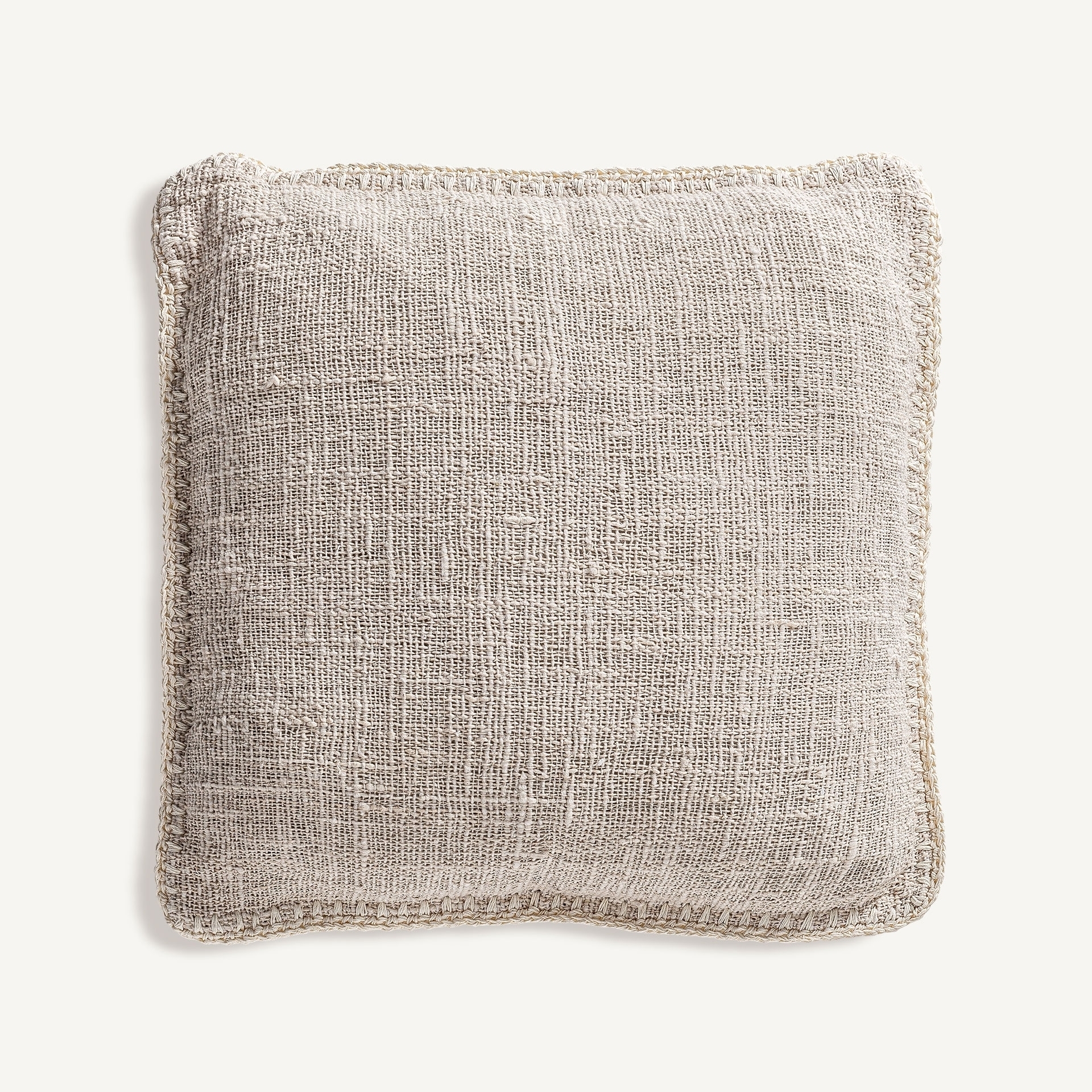 Подушка декоративная Clancy 50x50 кремовая Vical