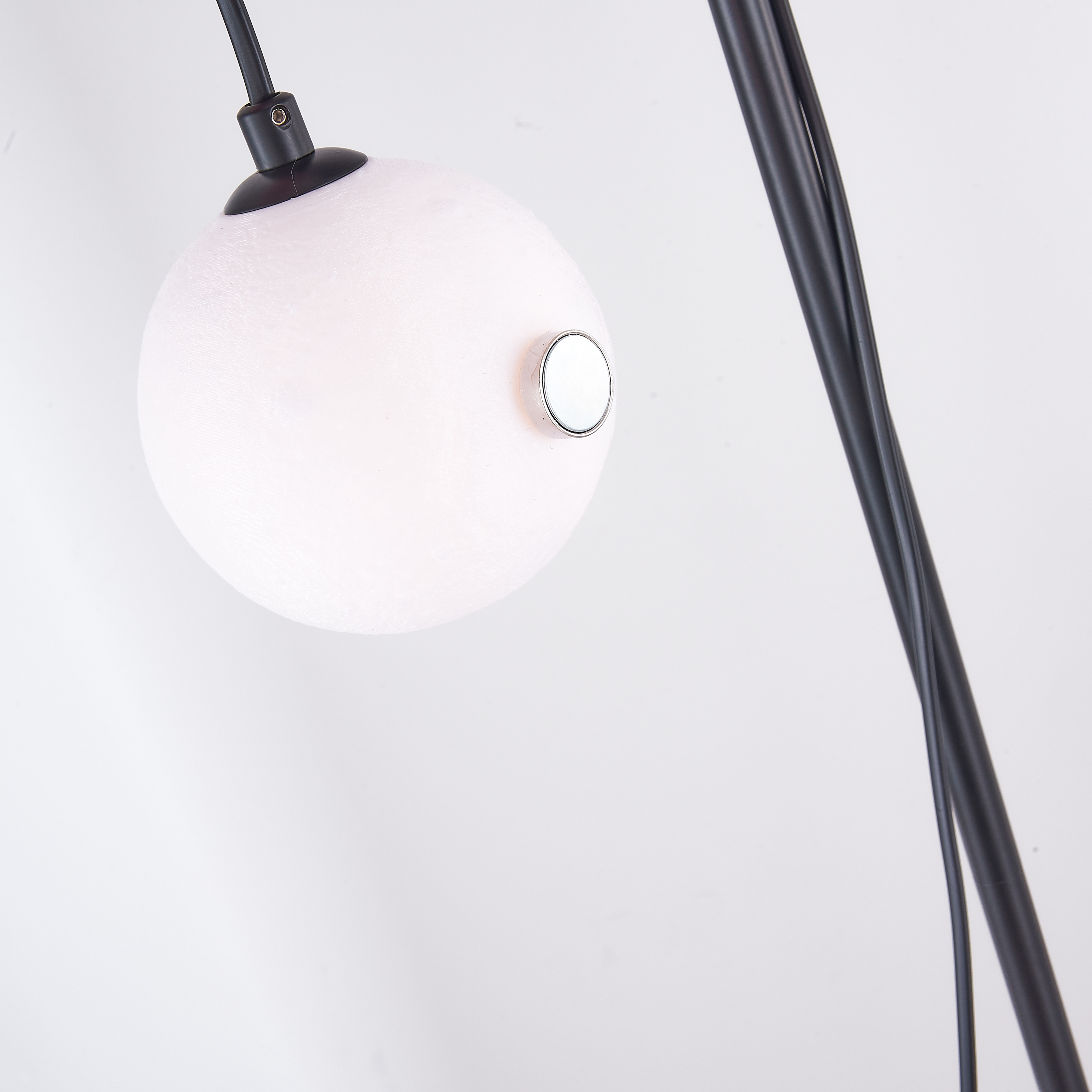 Торшер MARGOTT FL D25 Black by ImperiumLoft