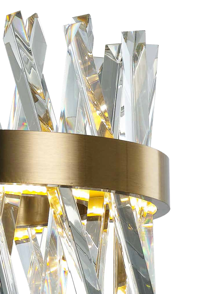 Настенный светильник Delight Collection Akasha 250A light antique brass