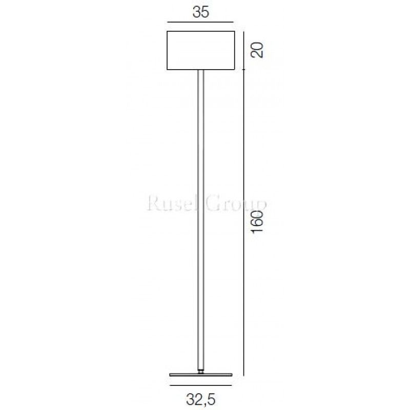 Напольный светильник Vistosi CHIMERA PT
