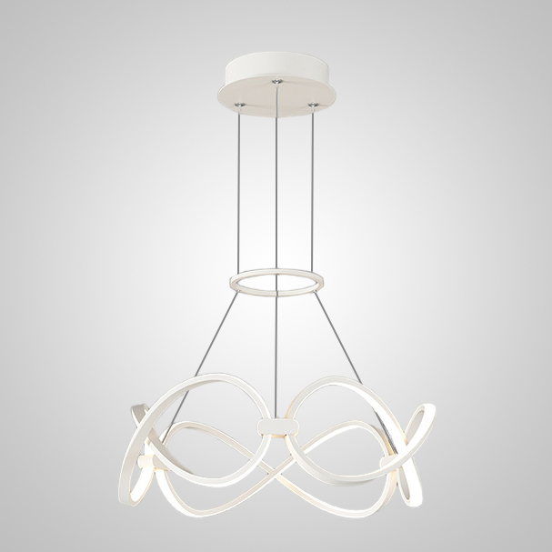 Подвесная люстра FORLI BW D45 White by ImperiumLoft