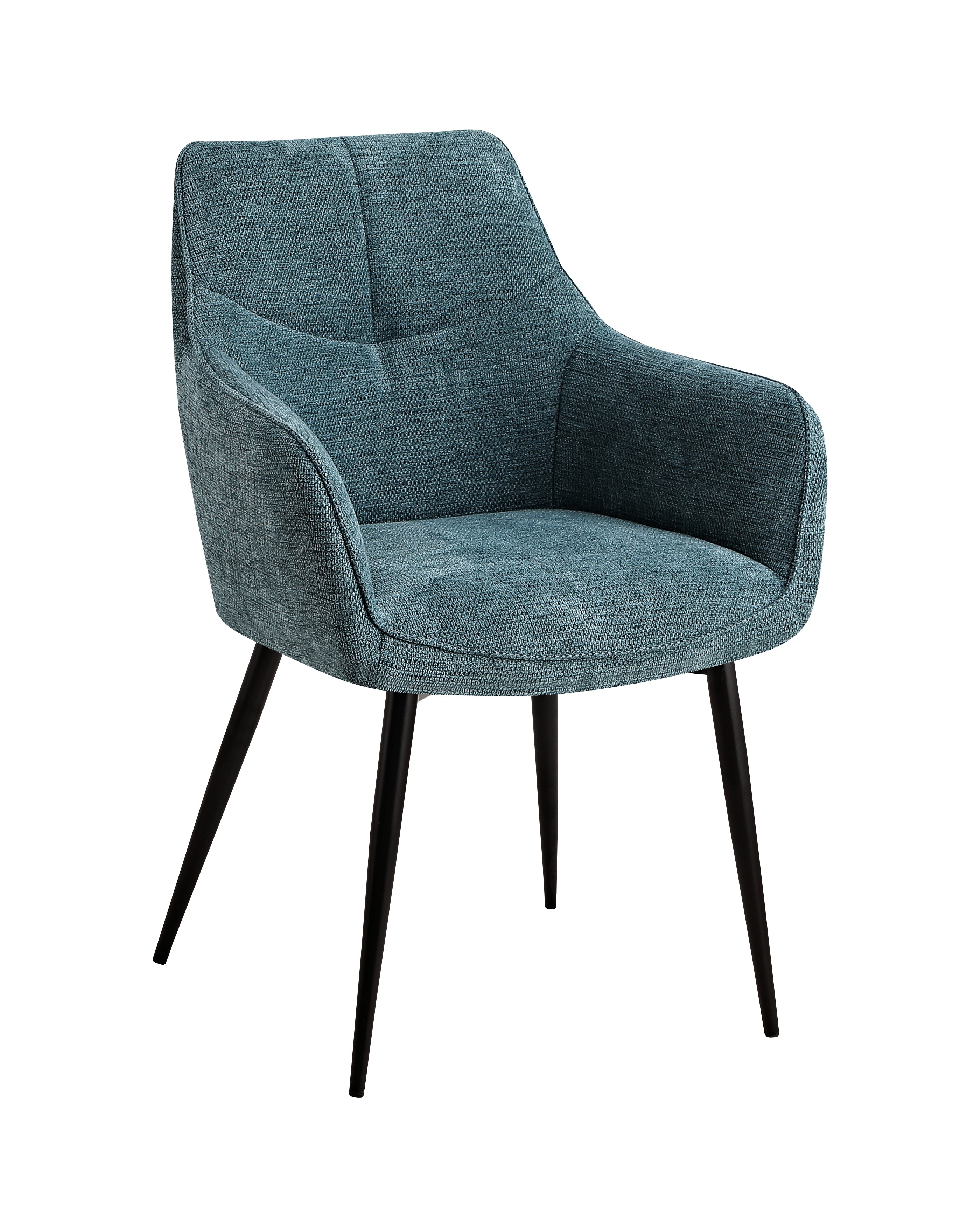 Стул обеденный Lynet рогожка голубой Stool Group