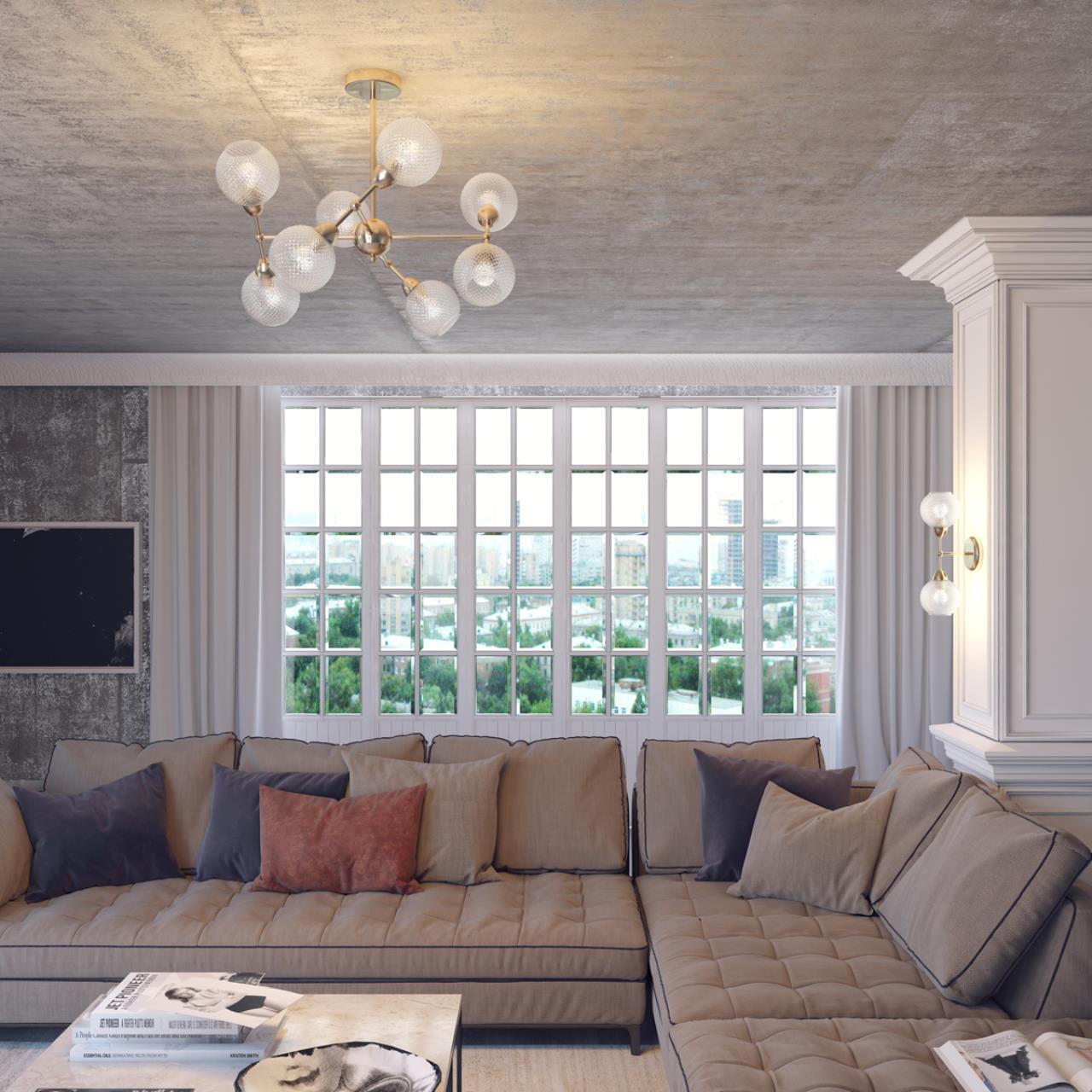 Люстра на штанге Lumion 3752/8C