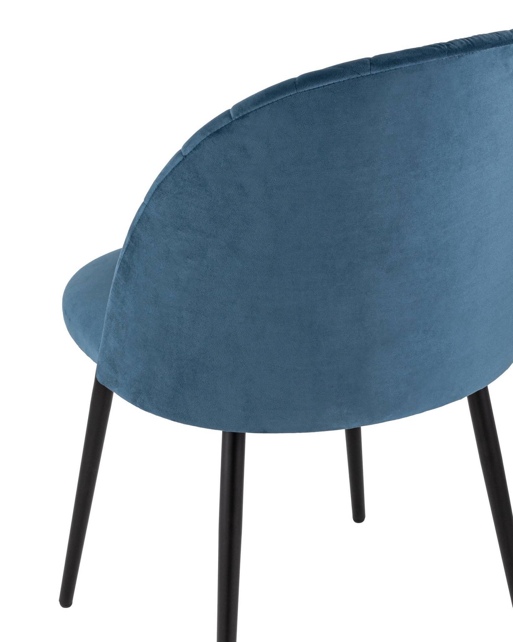 Стул Марсель велюр пыльно-синий Stool Group