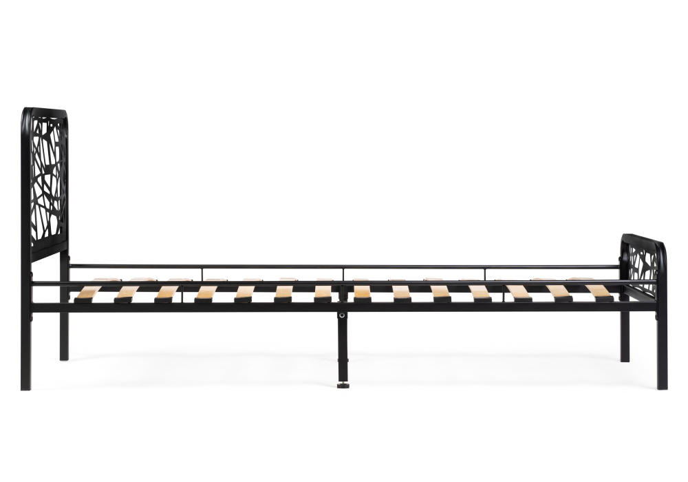 Кровать Woodville Кубо 90х200 черный 533090