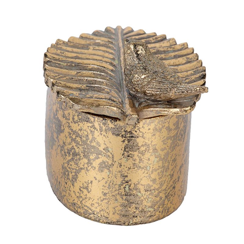 Шкатулка с птичкой Glasar 77129