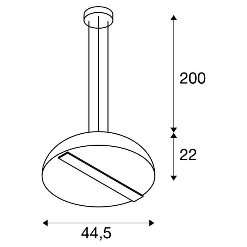 Подвесной светильник SLV 157701