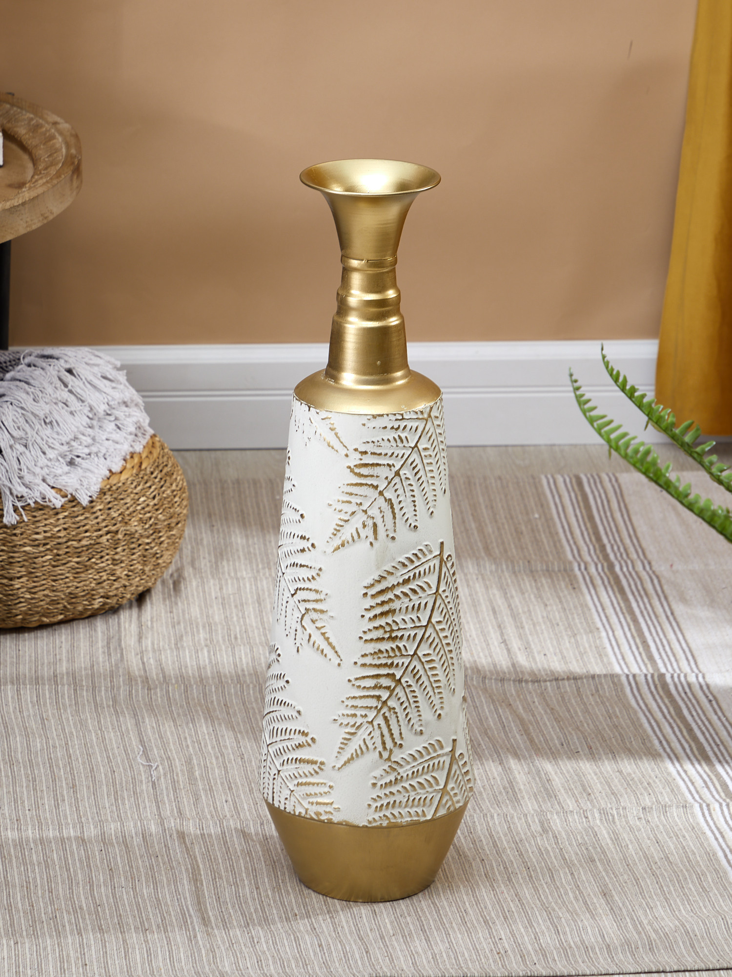 Ваза интерьерная Листья Glasar 57-271