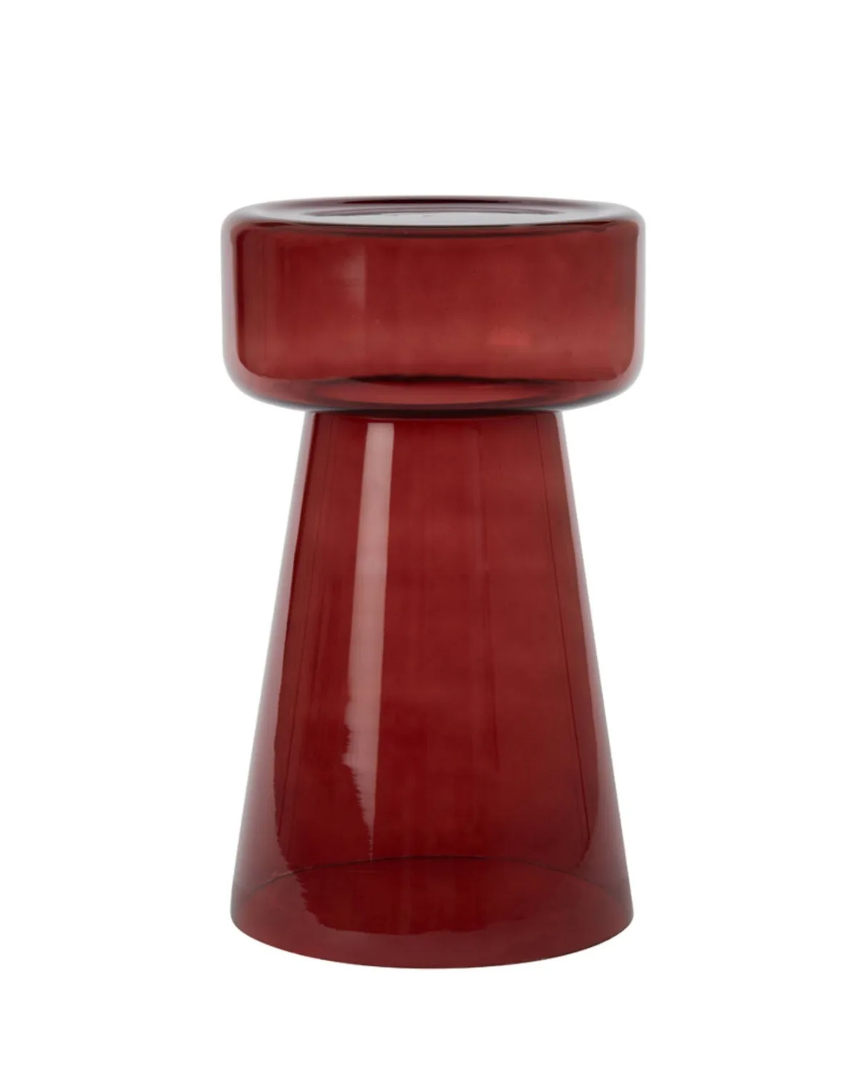 Бордовый приставной столик Флумс Louvre Home P3117XD