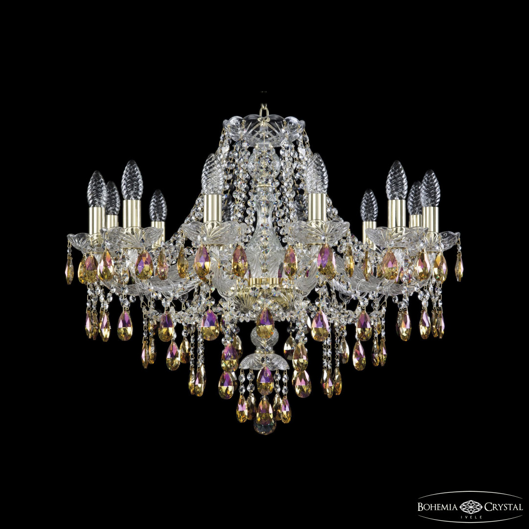 Люстра хрустальная 1415/12/240 G K777