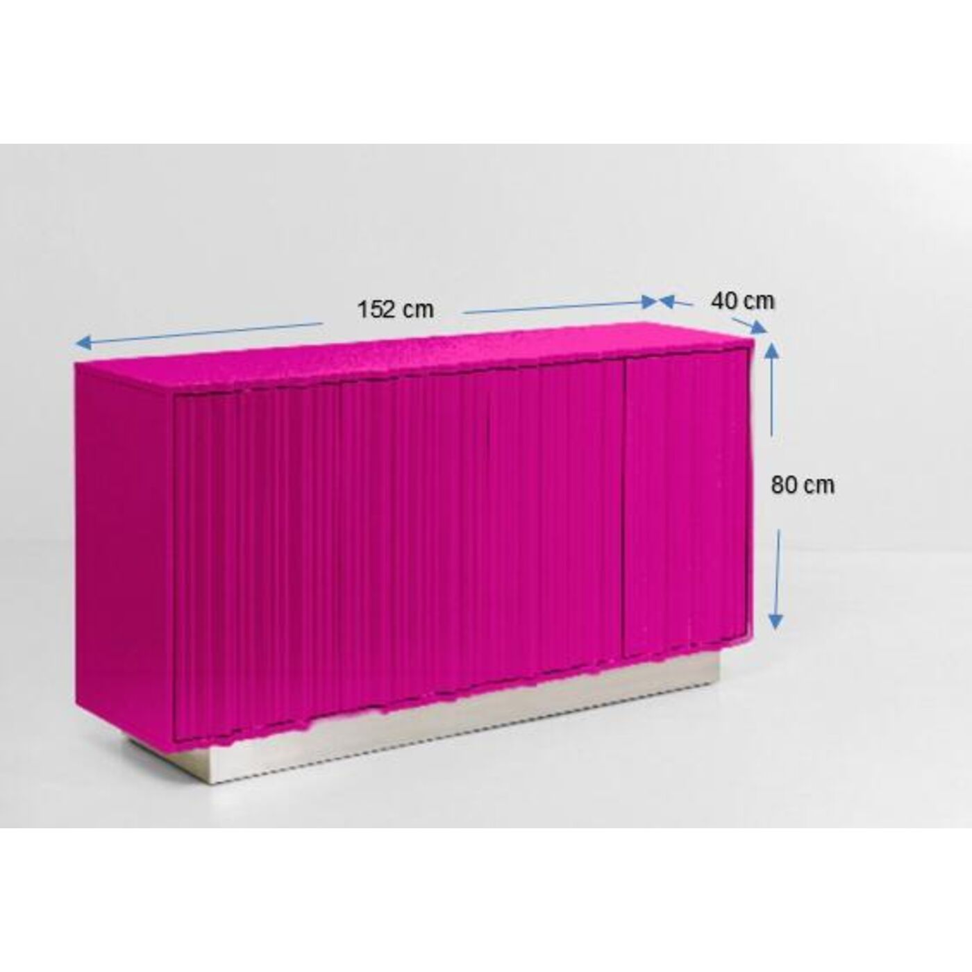 Комод Stucco Pink 152x80cm KARE 70983