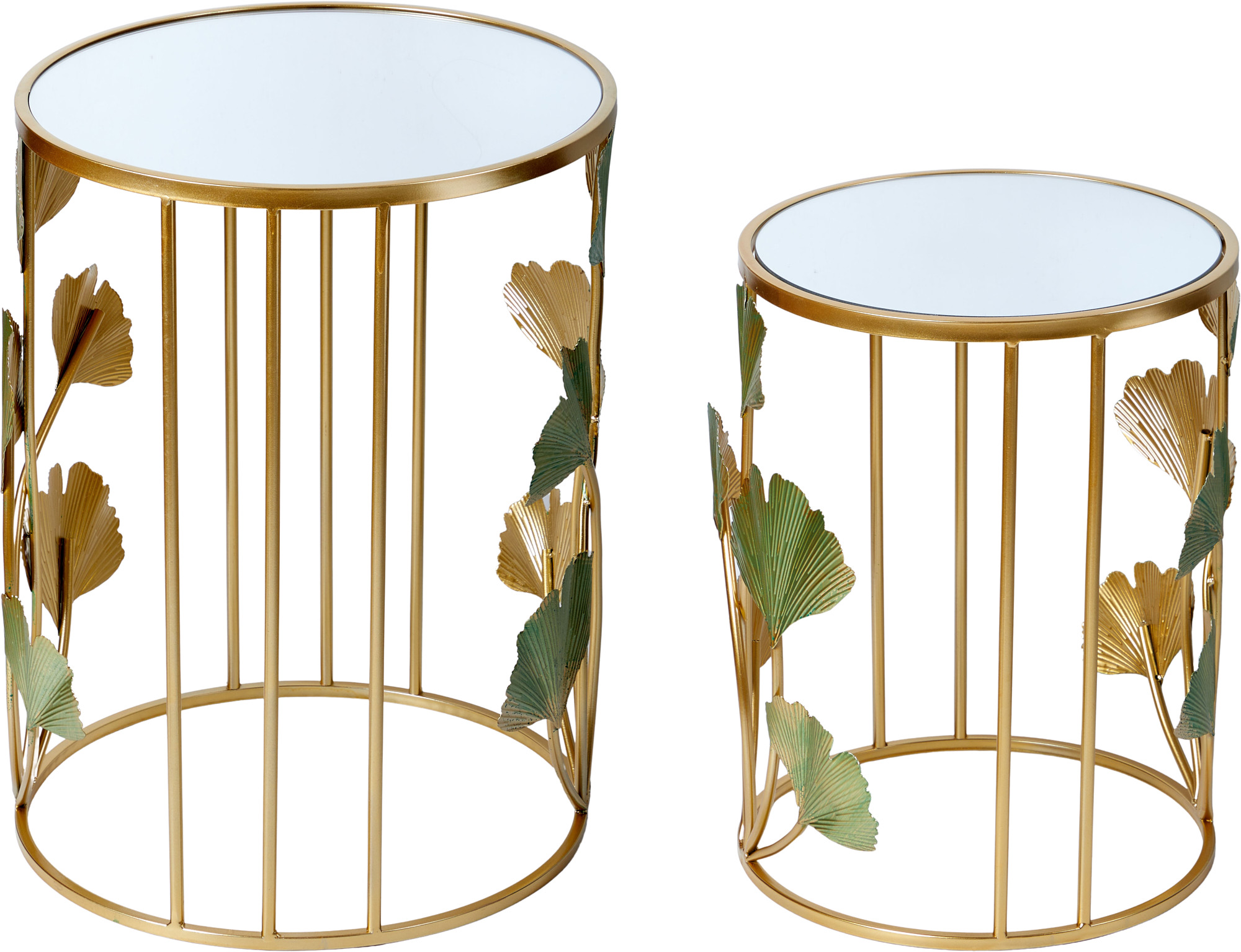 Столики интерьерные Листья, набор Glasar 54-269/268