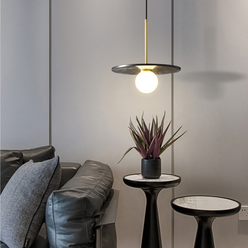 Подвесной светильник NESO ONE D30 Black by ImperiumLoft