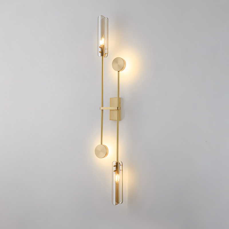 Настенный светильник ANDREAS Brass Grey by ImperiumLoft