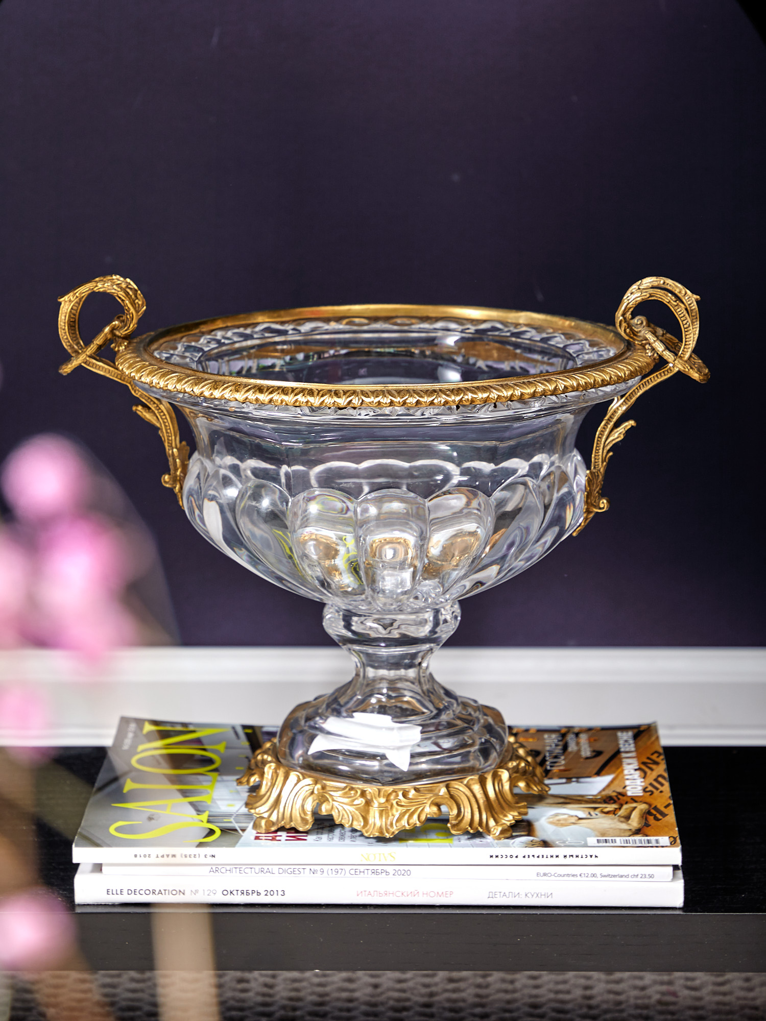 Чаша для фруктов Glasar HGL314L/GLASS