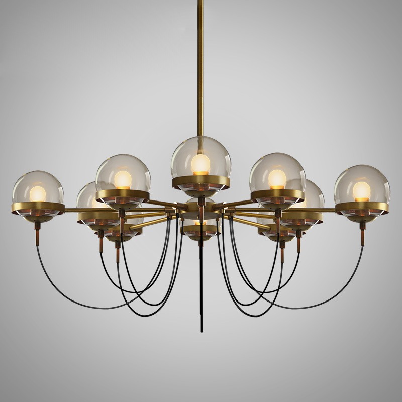 Потолочный светильник ORBIT L10 Bronze by ImperiumLoft
