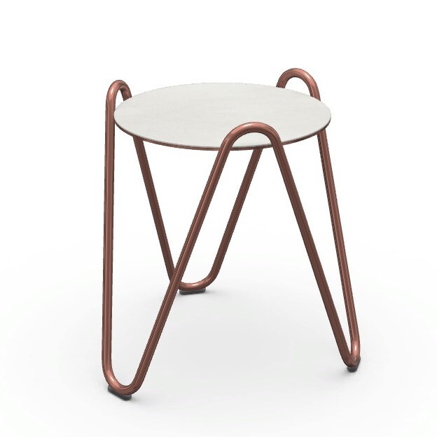 Столик Midj Apelle Chic H63 pink gold Apelle Chic H63 pink gold