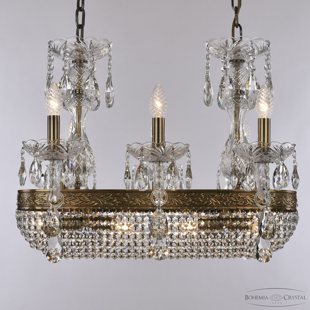 Люстра хрустальная 1452/6/195/600 FP Bohemia Ivele Crystal