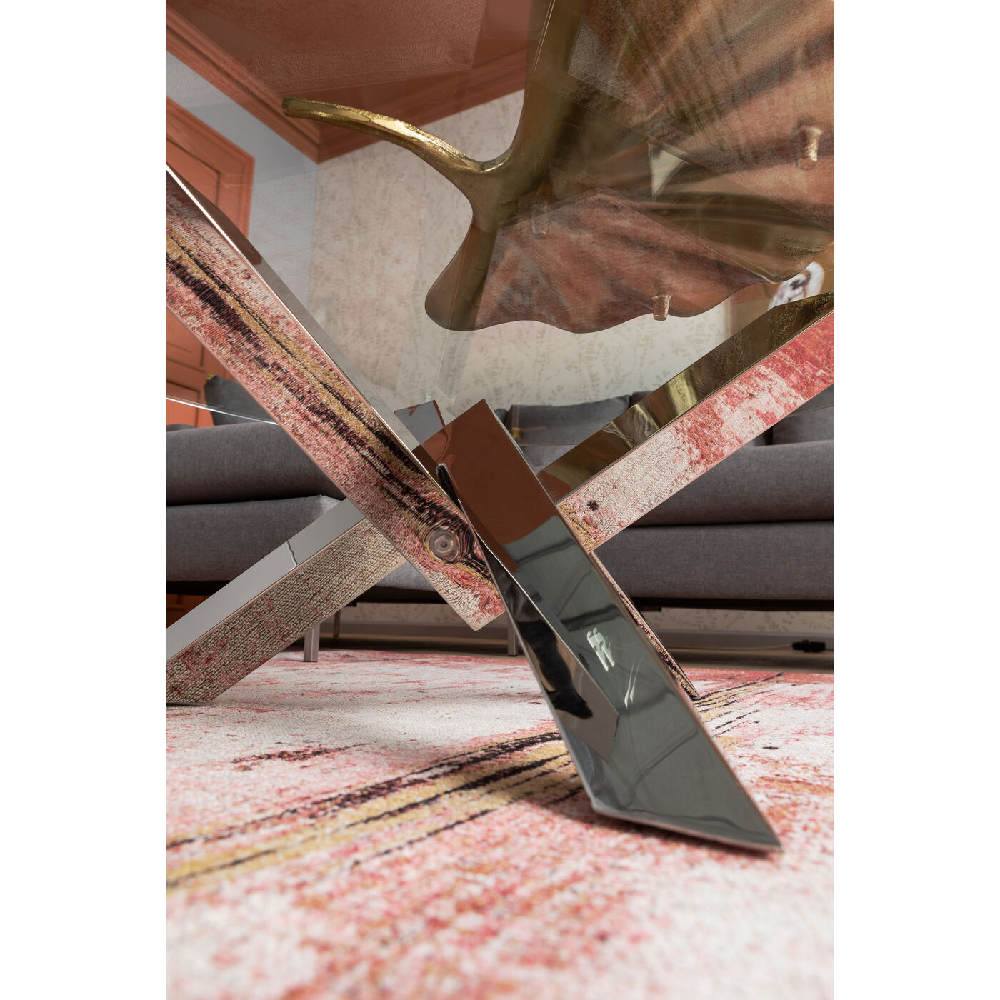 Столик кофейный KARE Crystal 77130