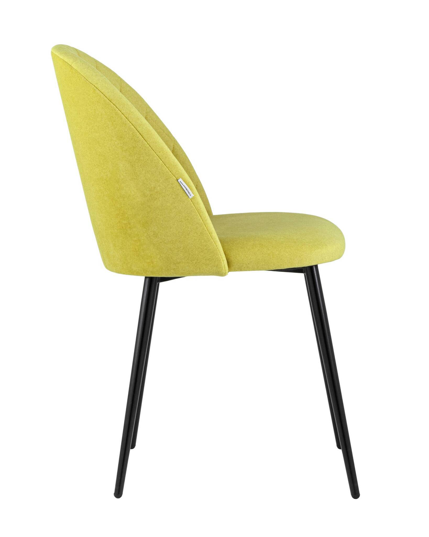 Стул Марсель микровелюр желтый Stool Group