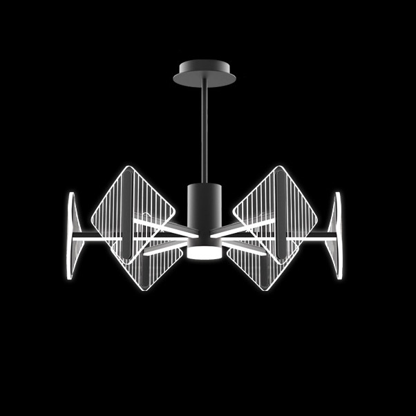 Потолочная люстра KEEN L8 Brass by ImperiumLoft