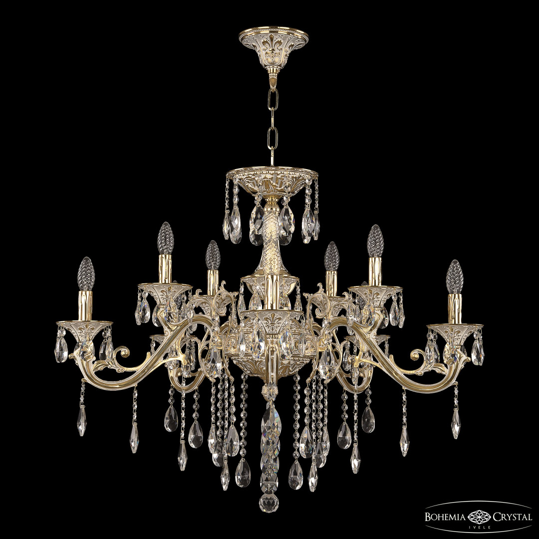 Люстра бронзовая 70123/10/320 B GW U2 Bohemia Ivele Crystal