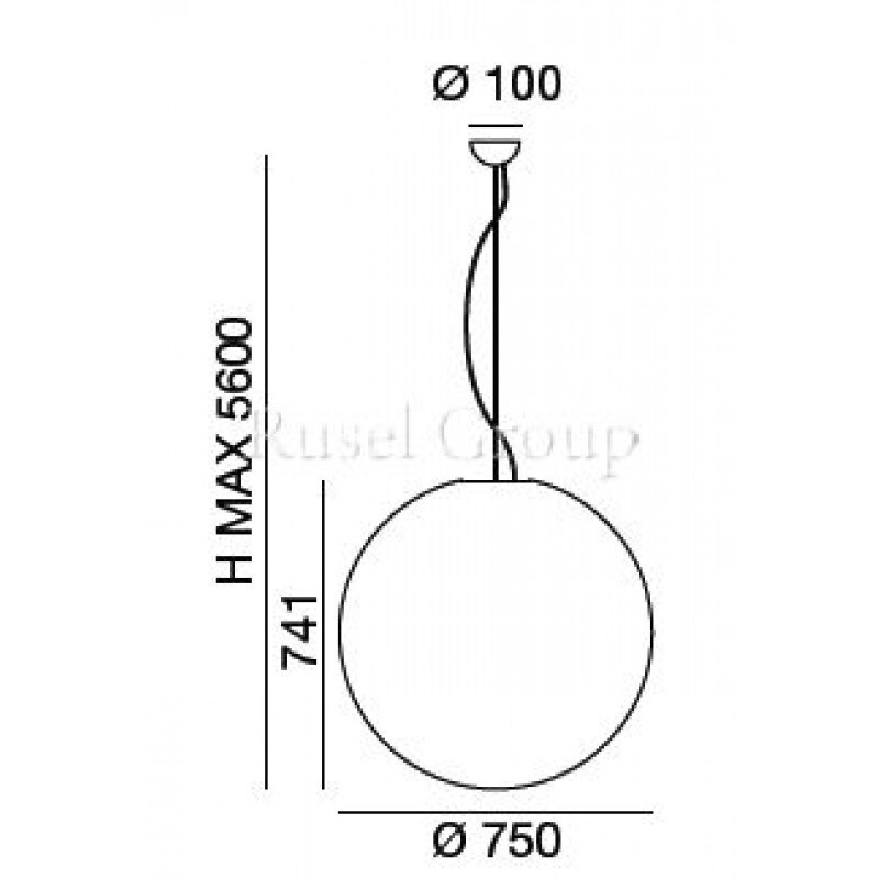 Подвесной светильник Linea Light Oh! 10107-10108-10109
