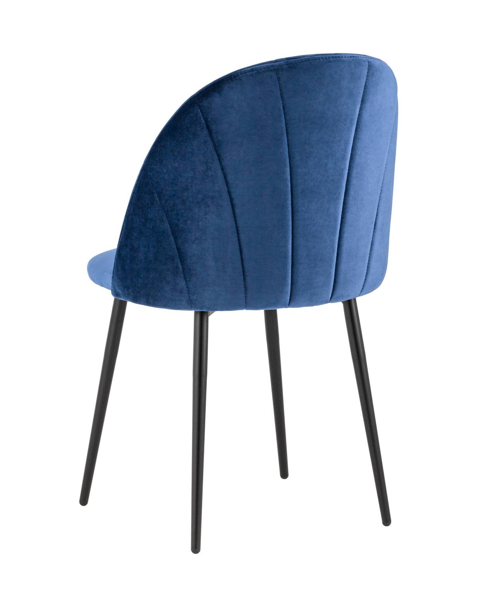 Стул Логан велюр синий Stool Group
