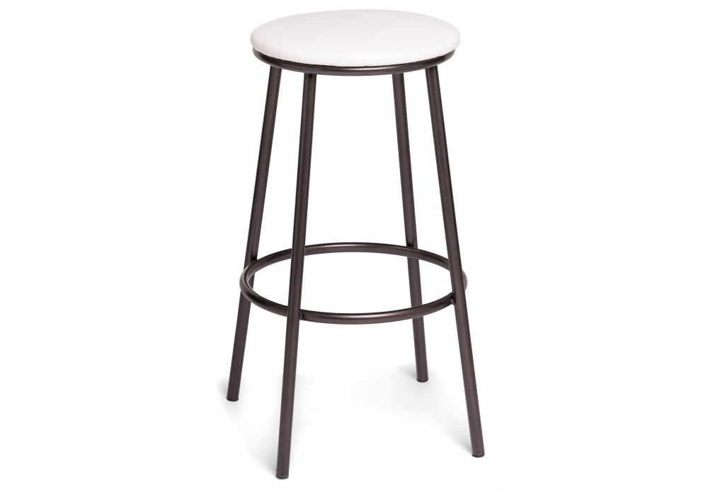 Барный стул Woodville Drezegomad белый / темный мусс 453995