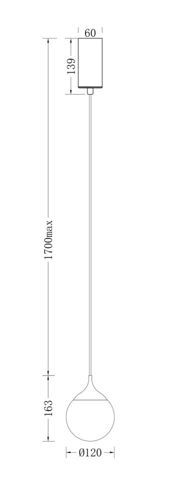 Подвесной светильник Fluorite FL1176-1PB