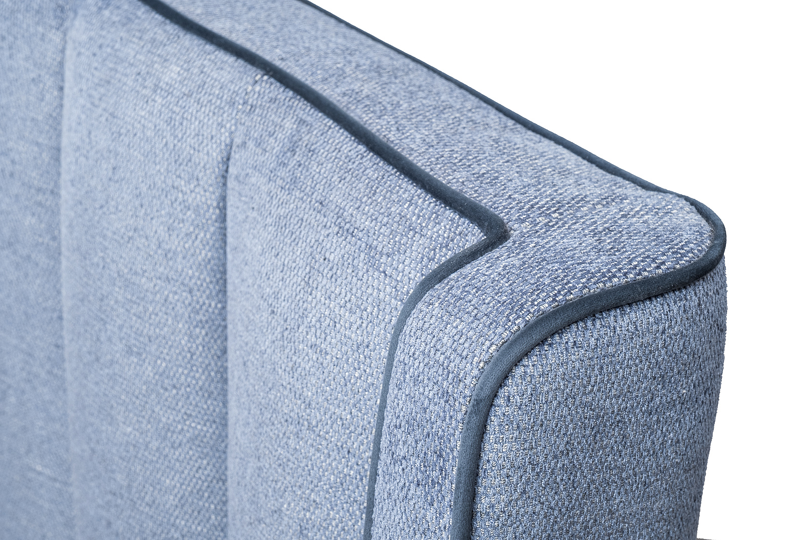 Кровать Odry c подъем.мех. шенилл синий Natur Sin 206*220*120 Garda Decor ODRY-180M-Natur Sin+Colt1006