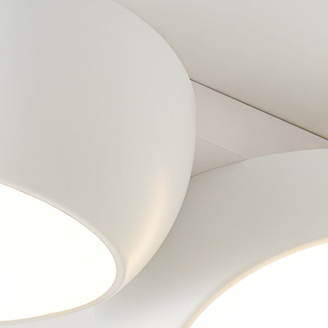 Потолочный светильник DAGA D26 Black by ImperiumLoft