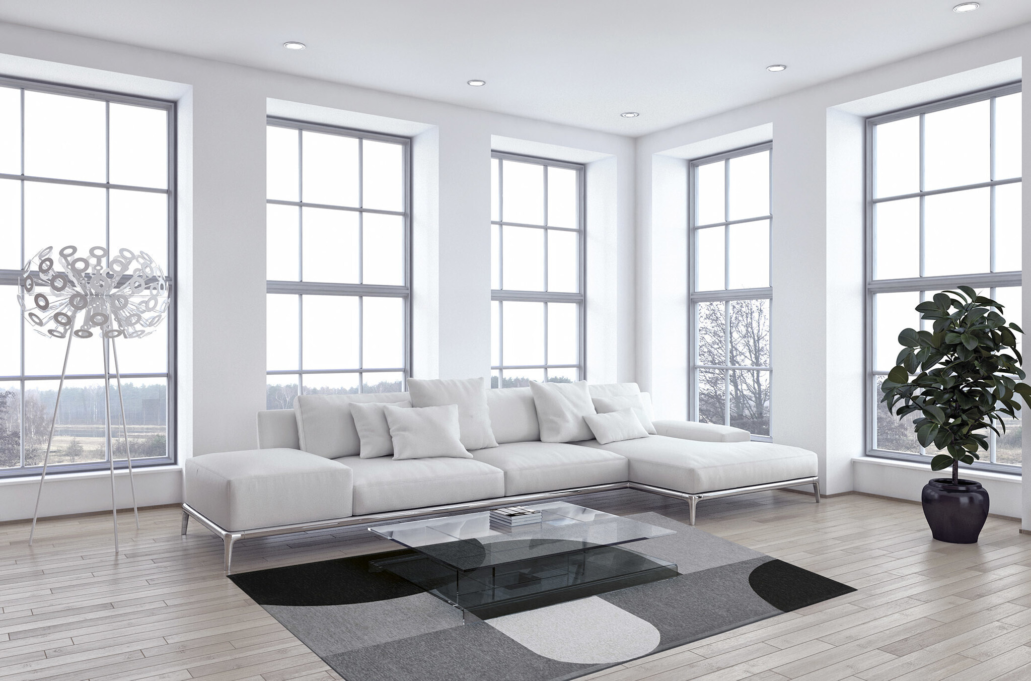 Ковер Carpet Decor RENE Grey C1251