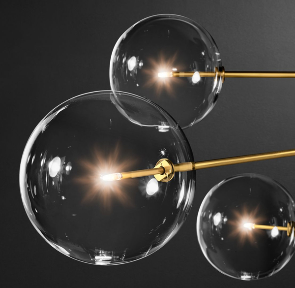 Подвесной светильник ImperiumLoft Globe Mobile 8 brass KG0835P-8 brass by ImperiumLoft