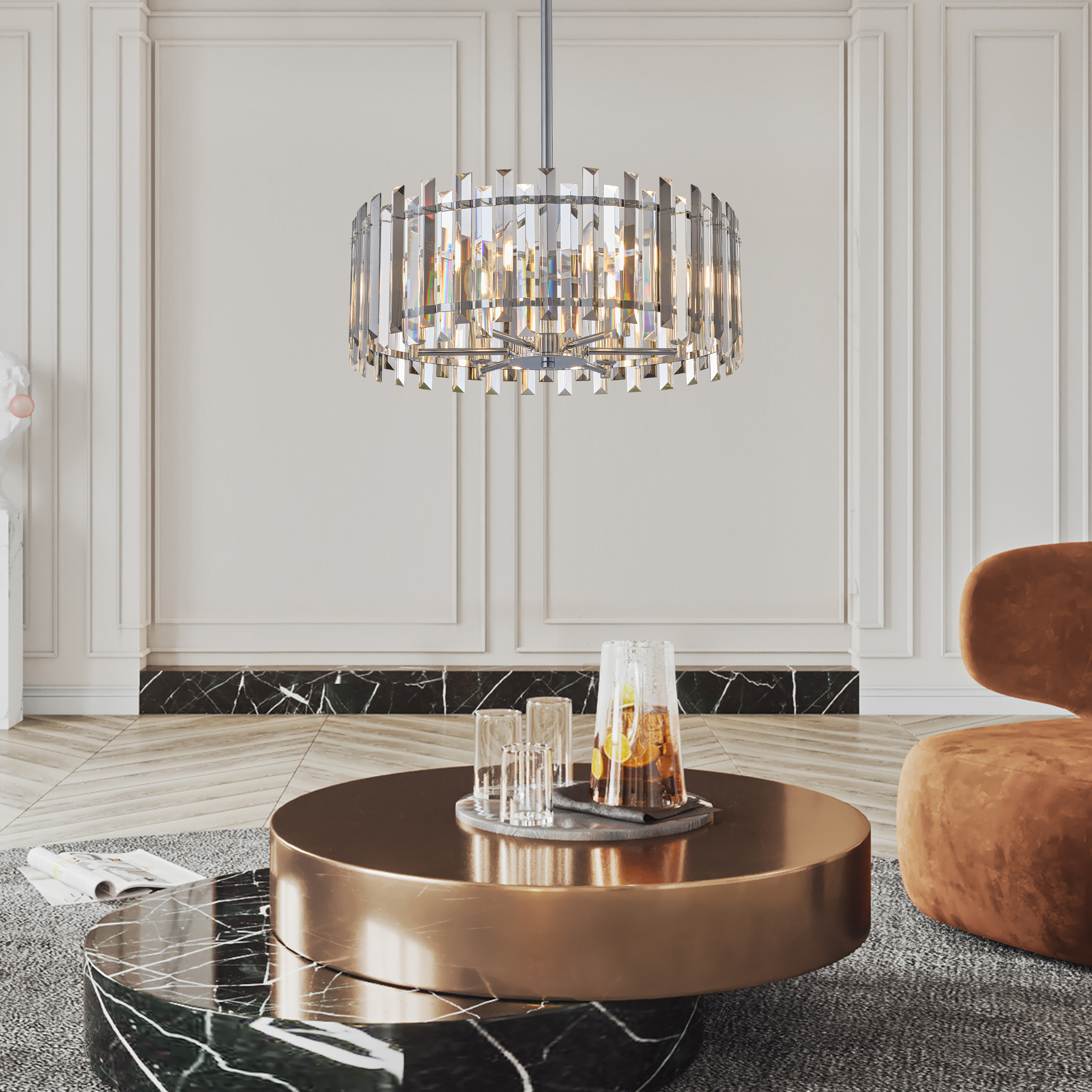 Люстра 375209/6/350/490 CR Arte Milano