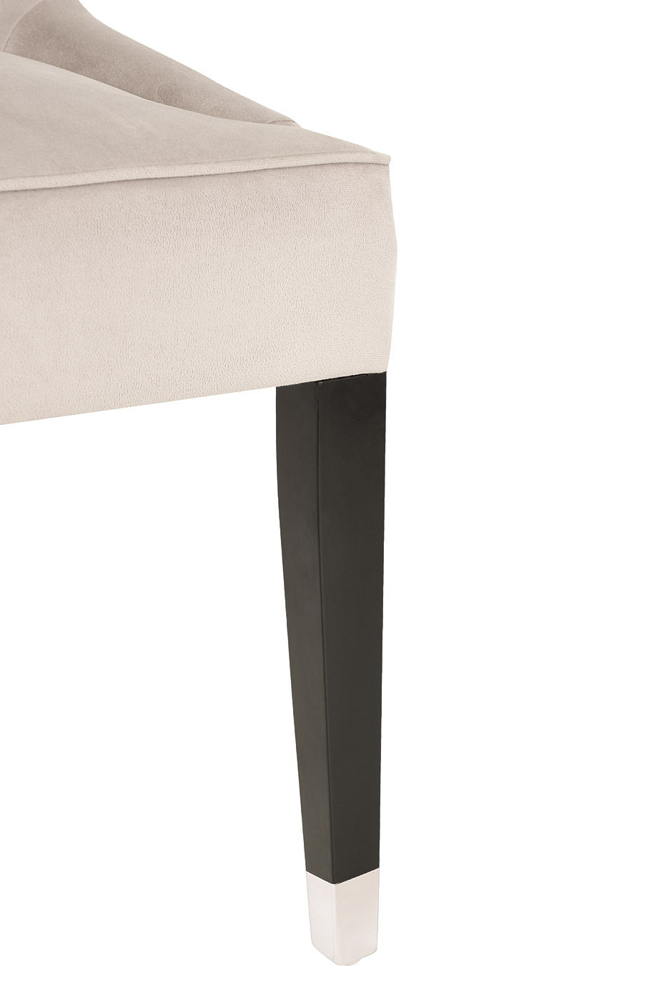 Стул Elegante велюровый светло-бежевый Garda Decor ELEGANTE-2K-СВ.БЕЖ-Bel07