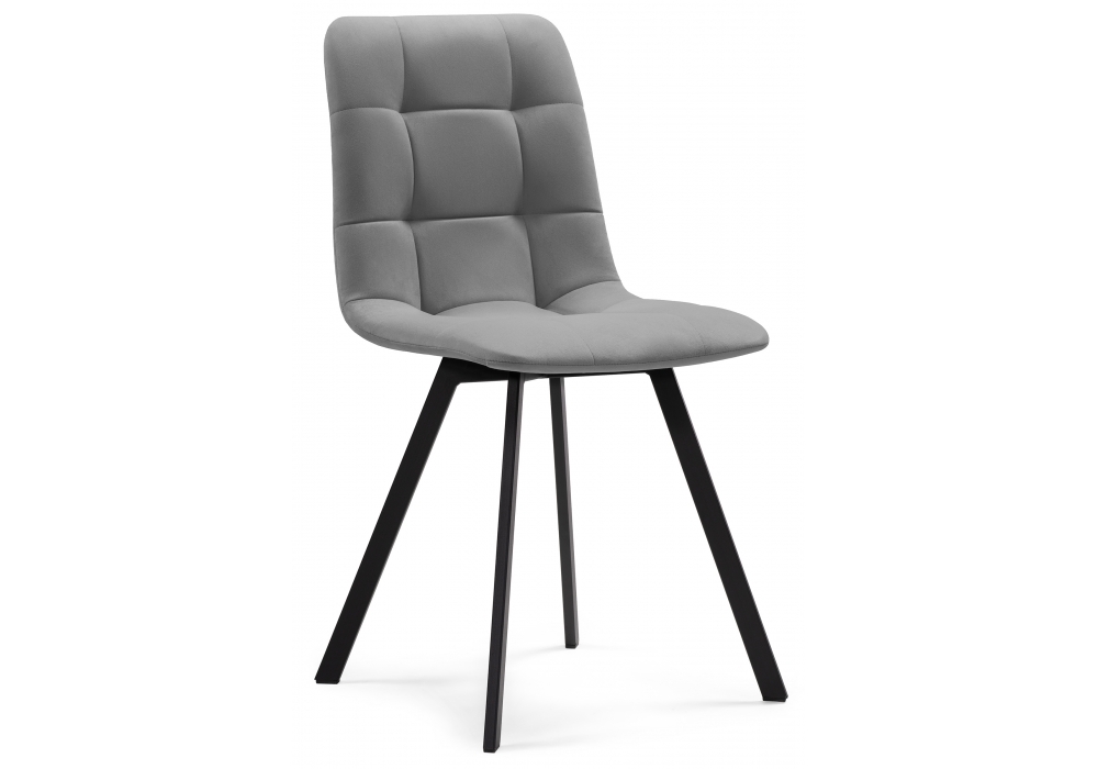 Стул Woodville Чилли светло-серый / черный 474497