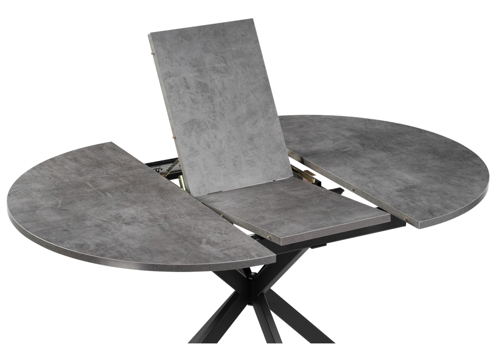 Стол деревянный Woodville Сурео 2 камень темный / черный 514790